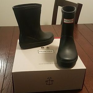 hunter boots size 7 toddler